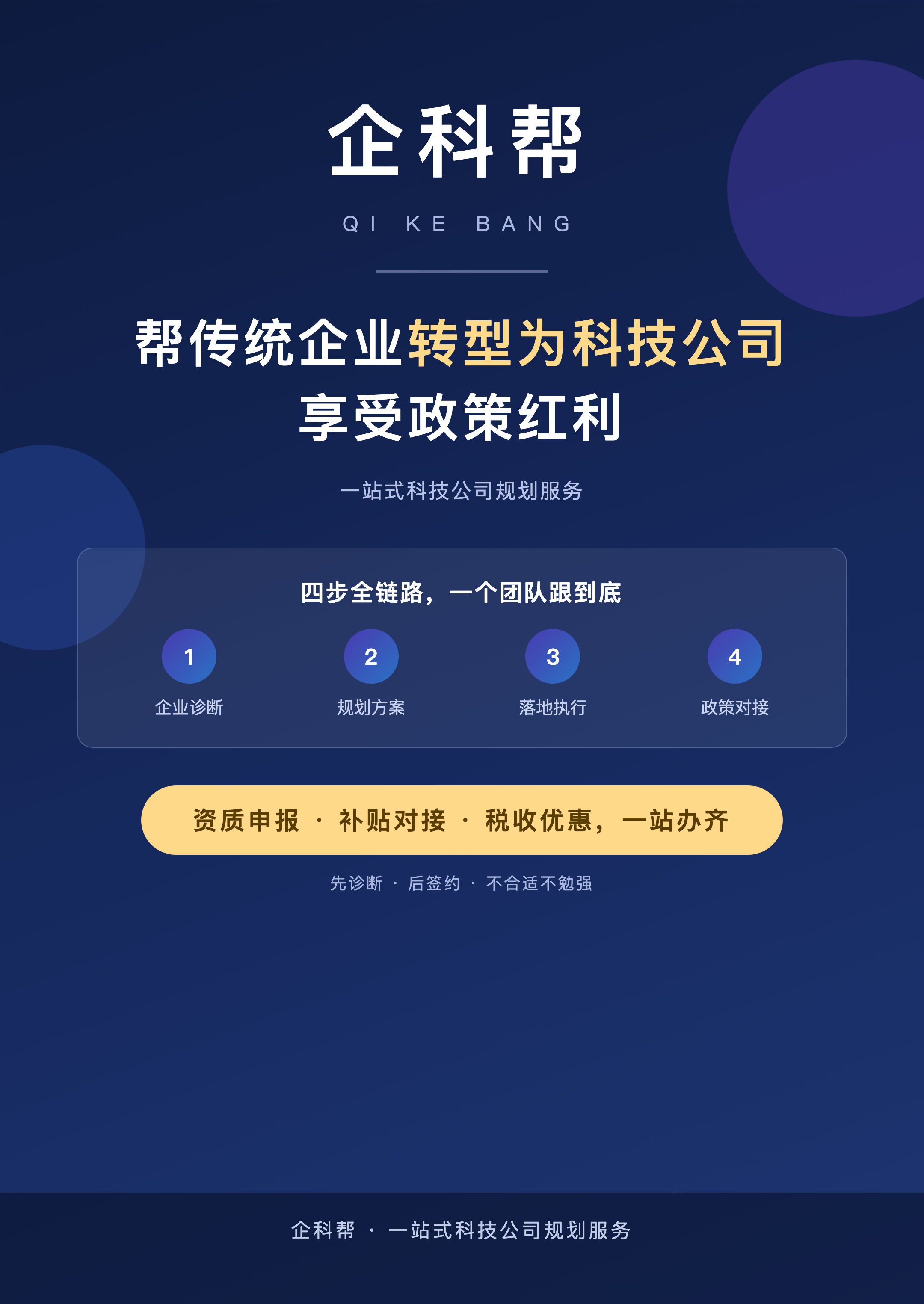 新业务上线：企科帮&minus;助力企业科技化发展
